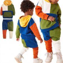 Cotton Sweatpants And Hoodies Tracksuits Winter Baby Clothes Set Clothing Custom Kids Jogger Set Sweatsuits Kids Hoodies Set thumbnail-4