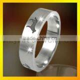 Custom Dog Pattern Engraved Ring,custom Ring for Teenager thumbnail-1