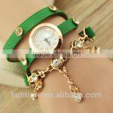 2015 Women Dress Watches Women Rhinestone Watches Vintage Sport Watch thumbnail-3