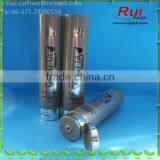 250ml Brown Soft Tube With Gold Flip Top Cap, 8.45oz PE Cosmetic Tube