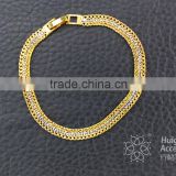 2015 popular wholesale fashion gold bracelet for women