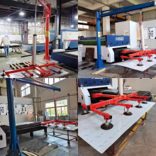 SOVE New Laser Cutting Feeding Machine With Pneumatic Plate Stainless Steel Aluminum Plate Vacuum Suction Cup Lifting Gear thumbnail-5