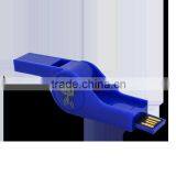 Plastic Whistle 2.0 Usb Sticks 8gb With Logo Imprinted Supplier's Choice