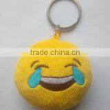 Free sample Emoji keychain/New wholesale Emoji Key Chain/different styles of emoji key ring