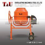 Hot Sale 250L CE Certificate Mini Horizontal Type Concrete Mixer