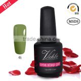 V.Chlo one step gel nail polish,gel uv nails,one step nail gel polish with100 colors
