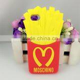 Chips Cell Phone Case French Fries 3D Cute Cartoon Mobile Phone Silicone Case For IPhone4/4s/5/5s/6/6 Plus Factory Wholesale thumbnail-2