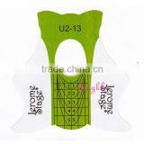 Hotselling Green Paper Gel Nail Extention Nail Forms OEM thumbnail-1