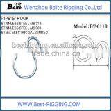 Steel Electric Galvanized Pipe "s" Hook in China Manufacturer Rigging Hardware thumbnail-3