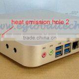 Fanless Mini PC With i3 4010u Core 2G RAM 1TB HDD 300M WIFI Bluetooth Home Gaming 4K HD Streaming PC thumbnail-2