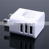 universal UK plug 3 usb ports travel wall charger power adapter 100 240v 50 60 hz