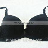 New Cheap Thin Padded Black Lace Bra