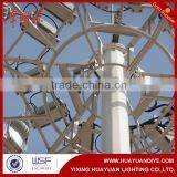 High Mast With Lifting System for Light Tower With Stadium Lighting thumbnail-1
