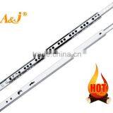 Cheap 17mm Series 2 Sides Pull Out 2 Fold Telescopic Chanel Mini Drawer Slide thumbnail-1