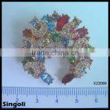 2014 New Wedding Brooch, Bridemaid Gift Brooch,crystal Brooch thumbnail-1