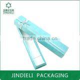 Blue Fancy Paper Long Necklace Jewelry Box