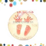 Wholesale soft baby clay handprint ornaments