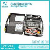 Portable 14000mAH Emergency Mini 12v Car Jump Starter Power Bank thumbnail-3