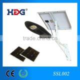 Aluminum housing lithium battery led solar street light