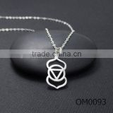 om symbol necklace knotted necklace women clothes yoga yoga