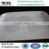 Beijing Glass Factory Circular Or Rectangle Thin Quartz Glass Sheet