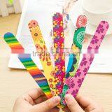 colorful flower nail file fashion nail tool design