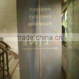 New Style 2016 Hot Aliminium Pole Fibre Roll up Banner Quality Choice thumbnail-5