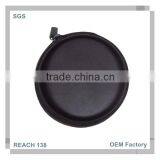 Custom EVA Black Round Headphone Case