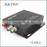 Fiber Optic Equipment 4 Channel Digital Video Optical Converter / transmitter and receiver