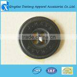 Black Real Corozo Button