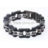 Factory Wholesale Stainless Steel Heavy Men's Bracelet ,biker Bracelets for Men