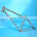High Quality Titanium Mountain Bike Frame Bicycle Titanium Frame MTB thumbnail-1