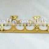 8cm Highx12cm Diameter Metallic Silver Plastic Tiaras Round King Tiaras and Crowns thumbnail-4