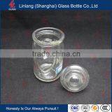 Wholesale Manufacturer Glass Bottle Glass Candle Holder With Lid