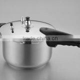 304 Stainless Steel Indian Cookware, Sandwich Bottom, Suitable to Gas Stove & Induction Cooker ASE 22CM 6L