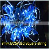 RGB or Single Color Solar Fairy Light IP67 Wedding Party LED String 50leds Solar Micro Led String Lights Supplier's Choice thumbnail-4