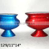 Aluminium Vase, Red Vase, Flower Vase, Modern Vase, Home Decor,Decorative Flower Vase, Metal Vase, Home Decor thumbnail-1