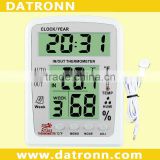 Digital In/Out Thermometer Clock KT203
