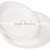 Microwave Food Plate, Plastic Plate(round-shaped)