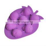 Strawberry Shaped Silicone Cake Mould For Baking