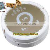 Smartphone WIFI APP Control Robot Portable Vacuum Cleaner QQ6KDM Updated With Air Purifier,3350MAH Lithium Battery thumbnail-5