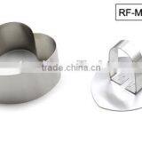 LFGB & FDA Food Grade Stainless Steel Mousse Cake Pastry Rings Baking Mold thumbnail-3