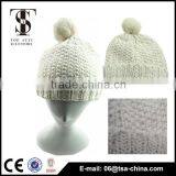 Free Sample Offer White Color Cute Style Acrylic Beanies With Silver Line thumbnail-1