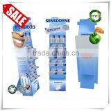 New Cheap Cardboard Toothpaste Display Stands