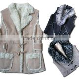 fashion women fake fur vest
