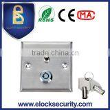 Stainless Steel Key Switch With LED for Door