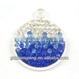Jewelry imation crystal resin pendant M100678