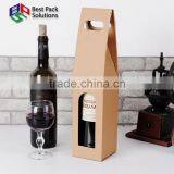 Natural Corrugated Paper Wine Bag thumbnail-2