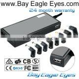 90W Ultra Slim Universal Power Supply Supply/Charger for Laptop With USB/LCD thumbnail-1