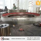 Steel girth spur gear for cement plant machinery